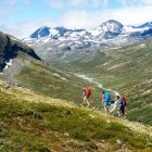 Hikers in Norway