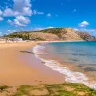 Praia da Luz beach in Portugal