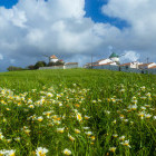 Windmills in Vila do Bispo, Portugal
