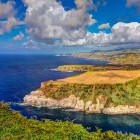 Coastline of São Miguel Island in the Azores