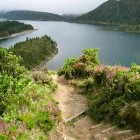 Lagoa do Fogo on São Miguel Island in the Azores