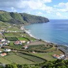 Coastline of Santa Maria Island in the Azores