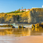 Beach at Zambujeira do Mar in Portugal