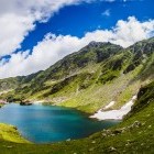 Balea Lake in Romania