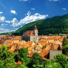 Brasov village in Romania