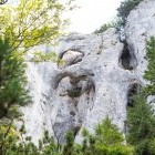 La Zaplaz rock formations in Romania
