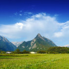 Bovec Valley in Slovenia