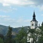 Church in Kranjska Gora, Slovenia
