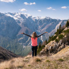 Hiker in the Julian Alps, Slovenia