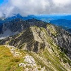 Karavanke Mountain Ridge in Slovenia