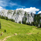 Karavanke mountains in Slovenia