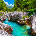 Soca River in Slovenia