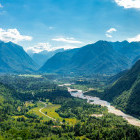 Soca Valley in Slovenia