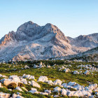 Triglav Mountain in Slovenia