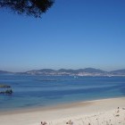 Beach near Vigo in Spain