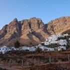 San Pedro village in Agaete Valley, Gran Canaria, the Canary Islands