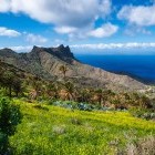 View of Alojera in La Gomera, the Canary Islands