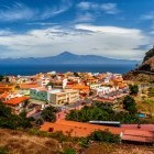View of El Teide from La Gomera, the Canary Islands