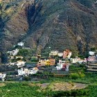 Hermigua Valley in La Gomera, the Canary Islands