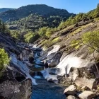 The natural pools of Los Pilones in Garganta de los Infiernos gorge, Catalonia