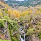 Flamisell river waterfall in Catalonia