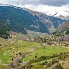 The Flamisell River running through La Vall Fosca valley, Catalonia, Spain