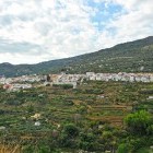 View of Lanjarón village in Spain