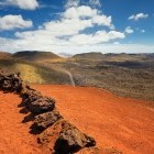 Mountains of fire in Timanfaya National Park, Lanzarote, the Canary Islands