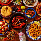 Tapas dishes in Spain