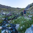 Walking near Mulhacen Peak in Sierra Nevada, Spain