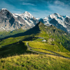 Lauterbrunnen Valley in Switzerland