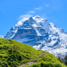 Peak in Murren, Switzerland