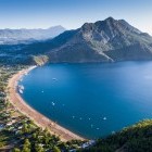 Aerial view of Adrasan in Turkey