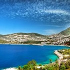 Kalkan coast in Turkey