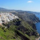 Cliffside on Santorini, Greece