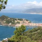 Portofino village harbour in Italy