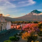 View of Antigua, Guatemala.