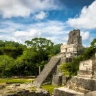 Mayan temple in Guatemala.
