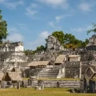 Ruins in Tikal National Park, Guatemala.