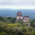 Ancient architecture in Tikal National Park, Guatemala.