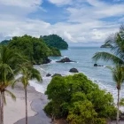 Aerial of Manuel Antonio National Park, Costa Rica