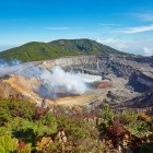 Poas volcano in Costa Rica