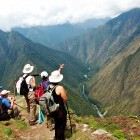 Hikers on the Inca Trail