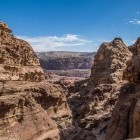 Scenic view with walkers in Jordan