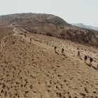 Hiking in Dana Biosphere Reserve, Jordan