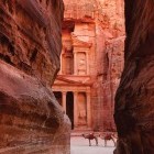 Treasury, Al Khazneh in Jordan.