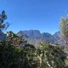 Mafate caldera & Piton des Neiges in Reunion Island.