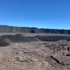 View from Piton de la Fournaise in Reunion Island.