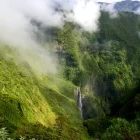 Trou de Fer waterfall in Salazie, Reunion Island