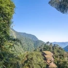 Tiered landscape of the pre-Incan lost city of Ciudad Perdida.